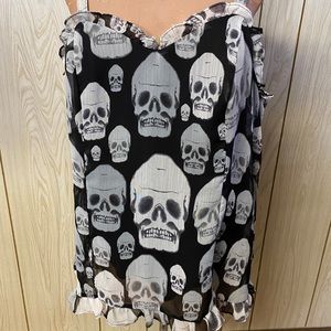 Skull camisole